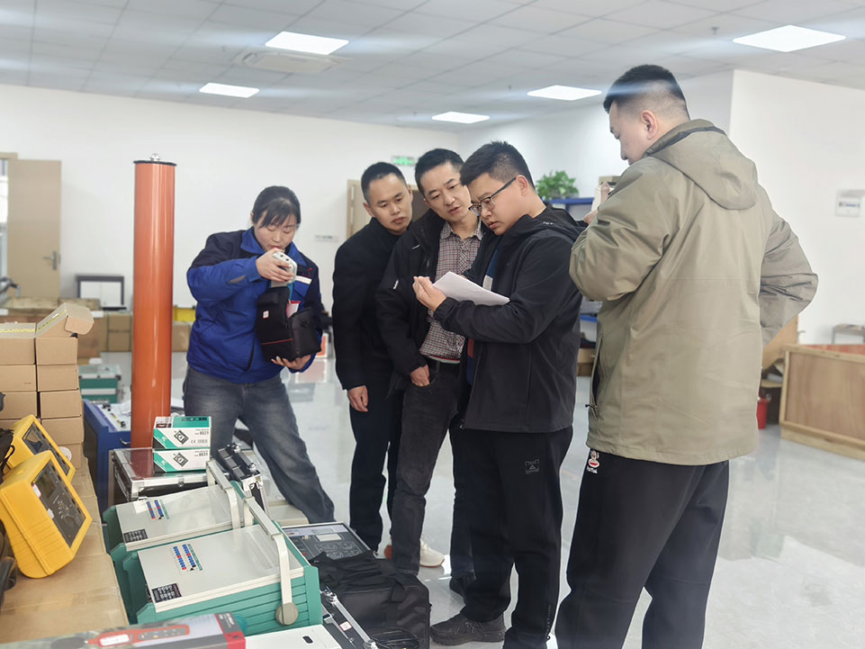 中国电建-阿尔及利亚项目赴人生就是博官网公司验收，深入合作共促高质量发展